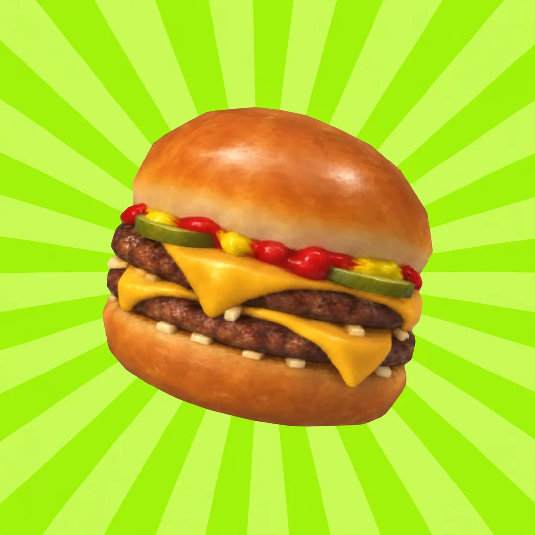 Double cheeseburger